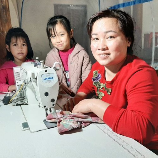 “With Mom’s being home, I won’t worry too much anymore…”